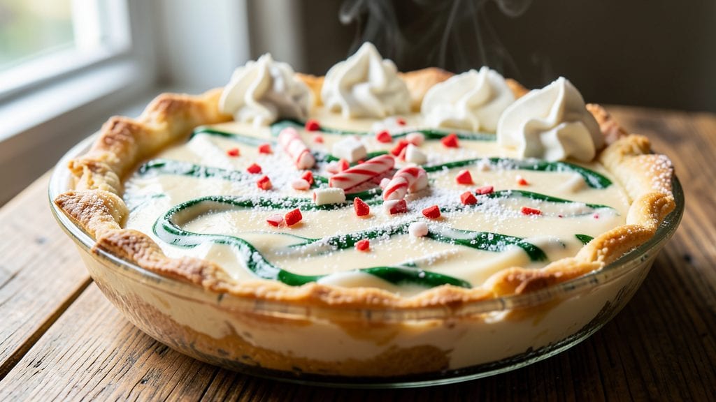 Bakers Square Candy Cane Pie Copycat Recipe: Peppermint Swirl Magic in 30 Minutes