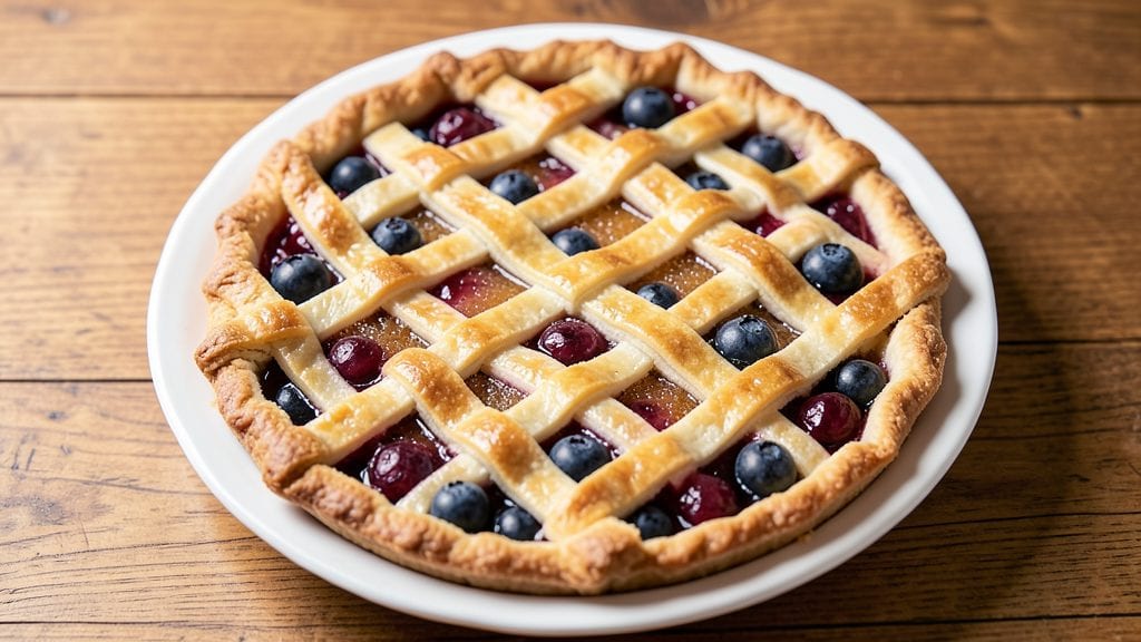 Betty Crocker Classic Blueberry Pie Recipe: Lattice Crust Magic With Juicy Fruit Filling