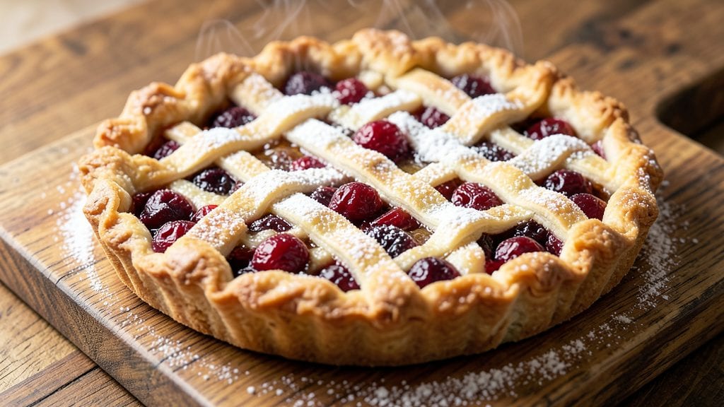 Betty Crocker Gooseberry Pie Recipe: Rustic Lattice Crust Over Tart-Sweet Filling