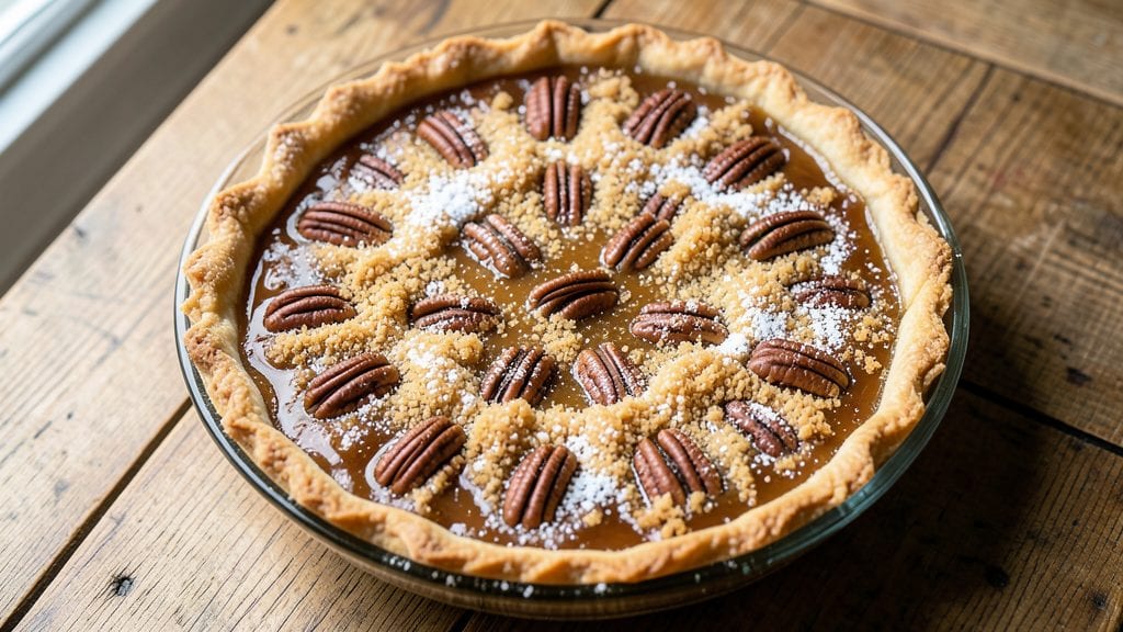 Betty Crocker's Southern Pecan Pie Recipe: Caramelized Honey Butter With Crunchy Top