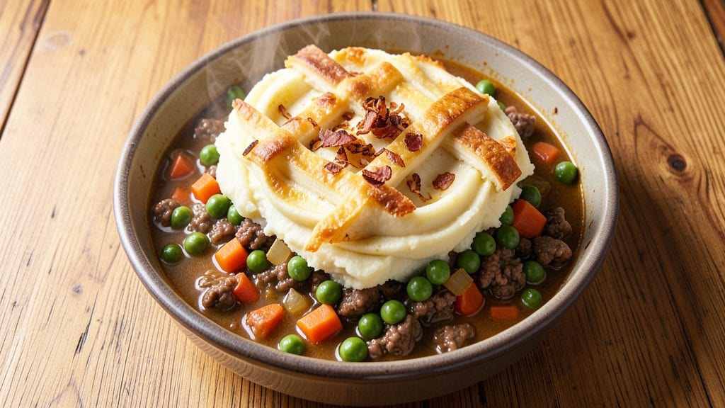 Campbell Soup Shepherd's Pie Recipe: Mashed Potato Crust Over Savory Ground Meat