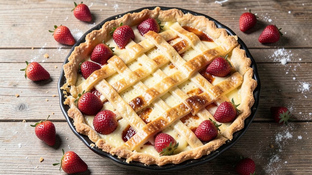 Frisch's Strawberry Pie Recipe: Classic Crust and Bursting Fruit Layers