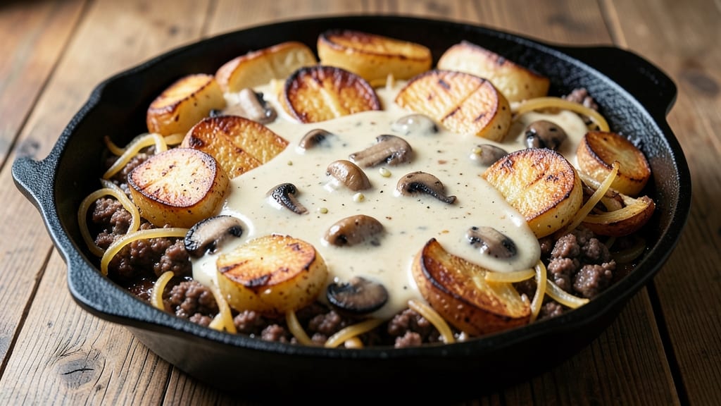 Hello Fresh Mushroom Shepherd's Pie Recipe: One-Pan Creamy Mashed Potato Crown