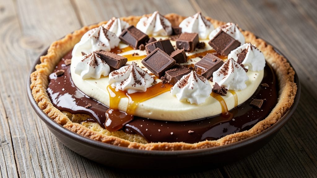 Hershey Sundae Pie Recipe: Chocolatey Layers With Vanilla Ice Cream Magic