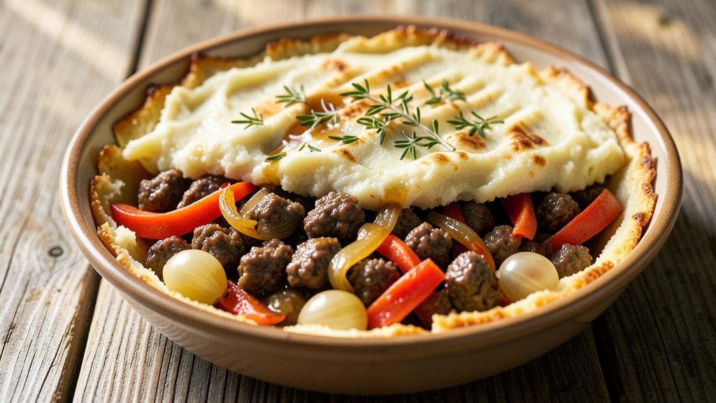 Jamie Oliver's Allotment Cottage Pie Recipe: Herb-Infused Meat and Veggie Comfort