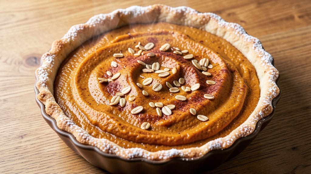 Libby's Canned Pumpkin Pie Recipe: Spiced Filling and Crunchy Oat Topping Magic