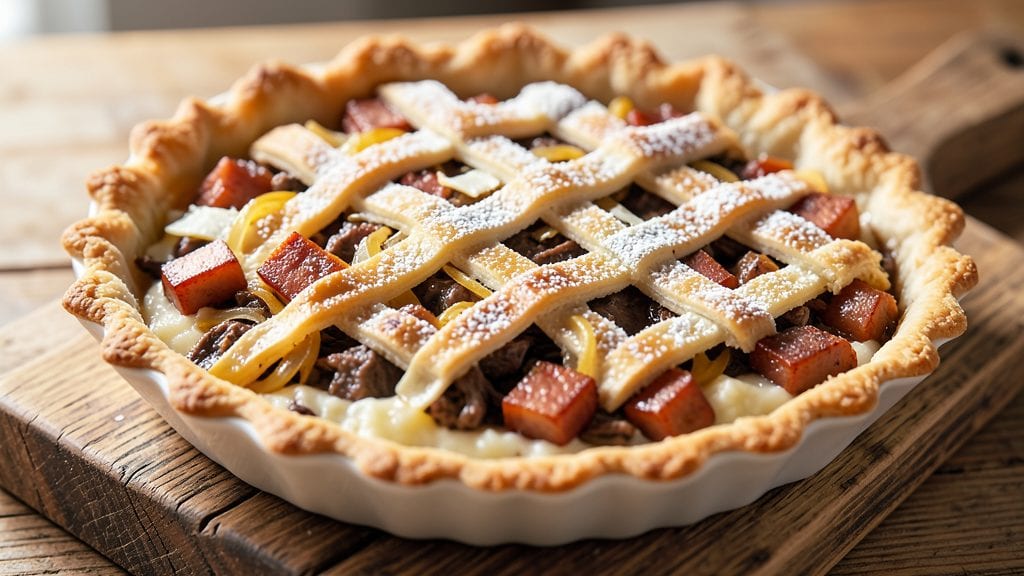 Liver Pie Recipe: Savory Meat and Potato Crust Tradition